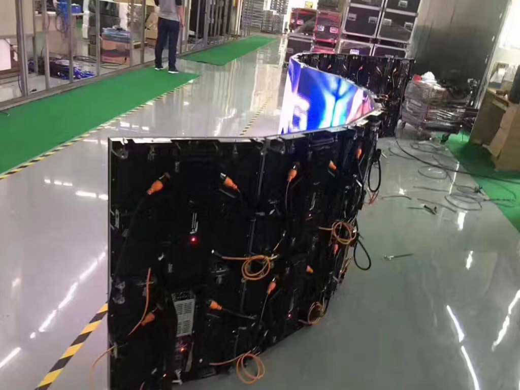 Painel de Led Idea - P3 indoor curvo