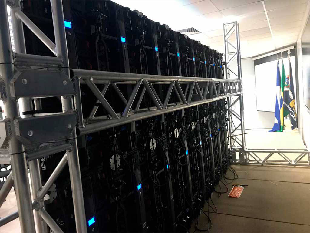 Painel de Led Idea - P3 indoor curvo