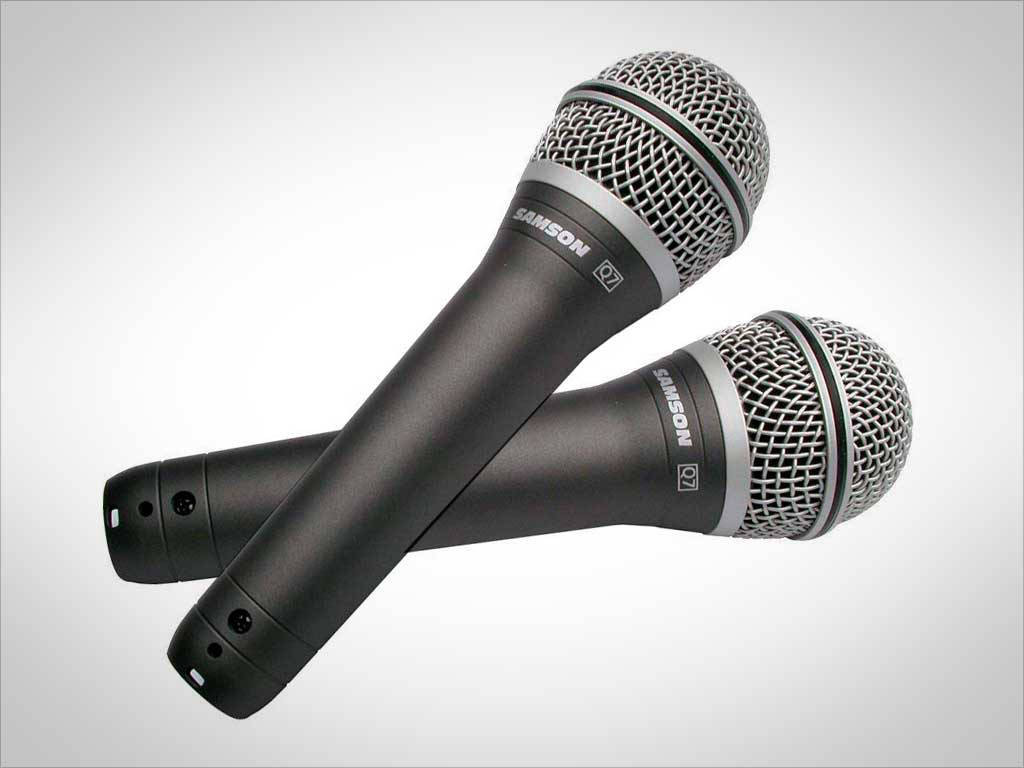 Microfones com fio Samsom – Q7