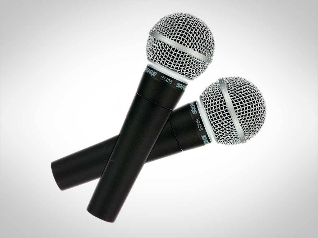 Microfones com fio Shure - SM 58
