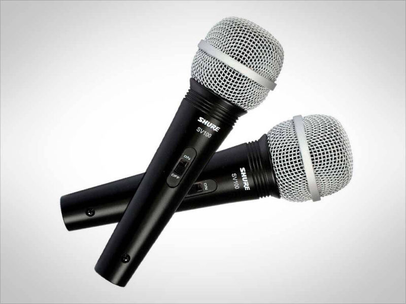 Microfones com fio Shure - SV 100