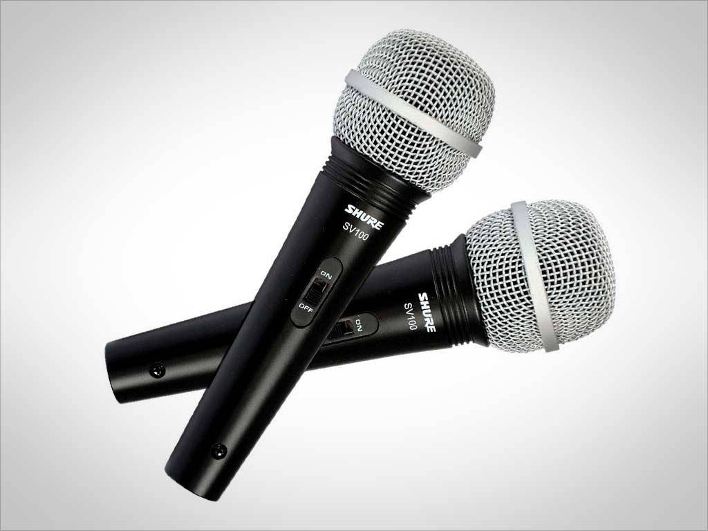 Microfones com fio Shure - SV 100