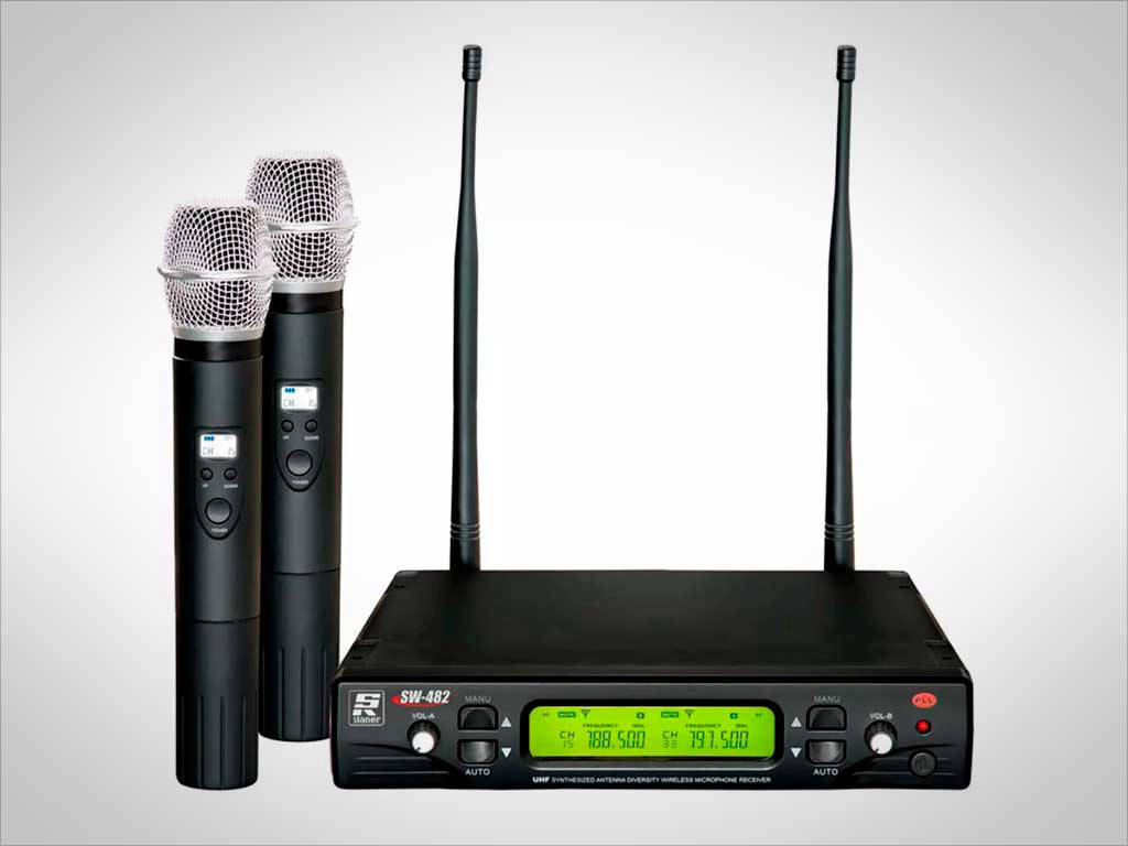 Microfones sem fio Staner - SW 482